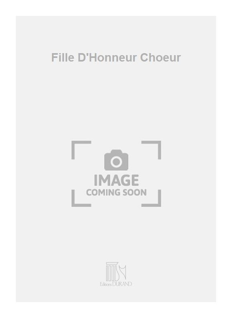 Fille D'Honneur Choeur